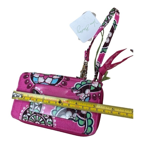 VERA BRADLEY ALL IN ONE WRISTLET CUPCAKE PINK PAISLEY RETIRED - Picture 7 of 8